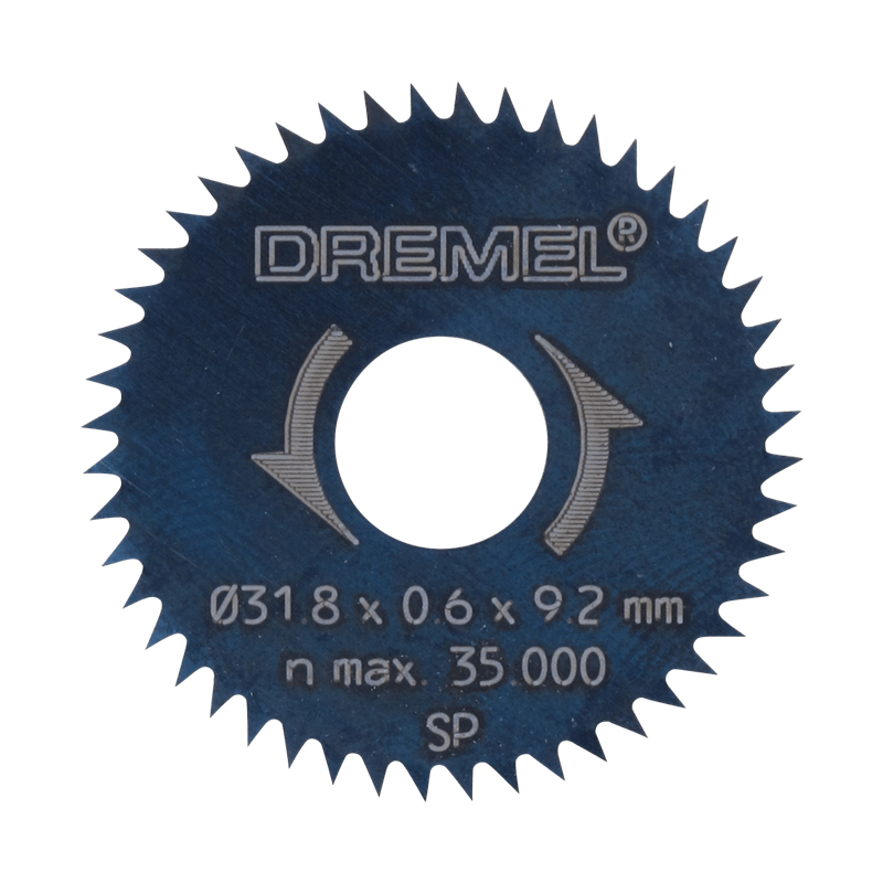 DREMEL 546 DISCO DE CORTE DE MADERA 1-1/4 (PARA MINI SIERRA 670)  26150546AA - Tool Solutions