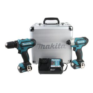 Kit Makita Taladro Percutor DHP482 + Sierra de Calar DJV182 + 2bat 5Ah +  cargador + bolsa