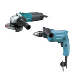 MAKITA MT MTK0003B / MTK0003G COMBO ESMERILADORA 4-1/2" MT M0901G 540W 110V + TALADRO 5/8" MT M0801G 500W 110V