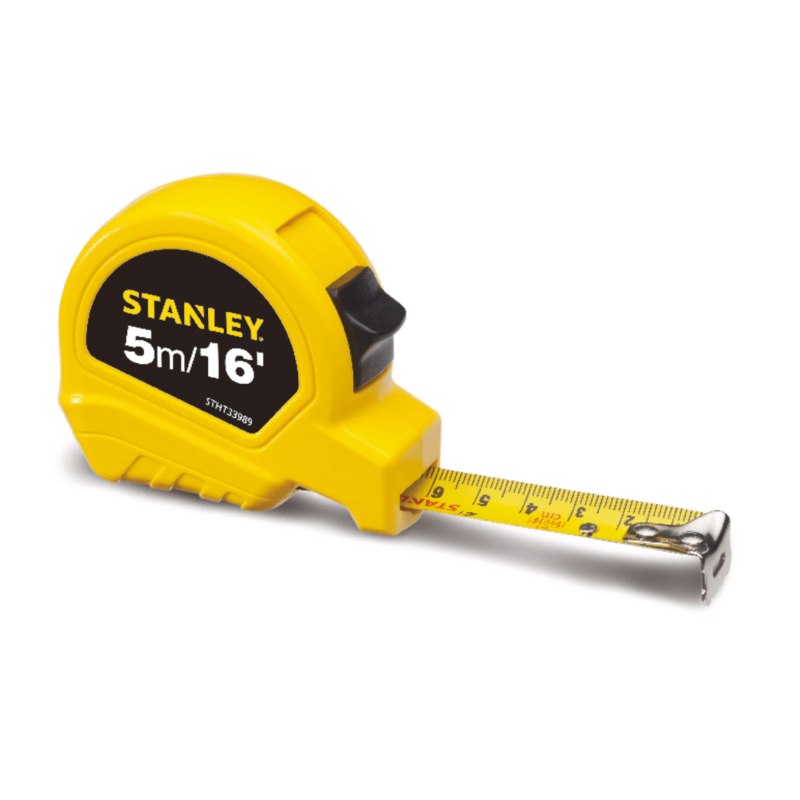 STANLEY Cinta métrica Pro Magnetic Tip 5m Metal Botón 3 remaches - Cintas  de Medir - 28G163