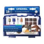 DREMEL EZ686-01 KIT PARA LIJAR Y ESMERILAR EZ LOCK (18 PZS) 2615E686AA