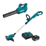MAKITA XBU03SM1-REC+XRU02Z-REC SOPLADORA 18V LXT 459CFM+ORILLADORA 18V LXT7800 RPM+1 BAT.4AH+CARGADOR DC18SD (REACONDICIONADO)