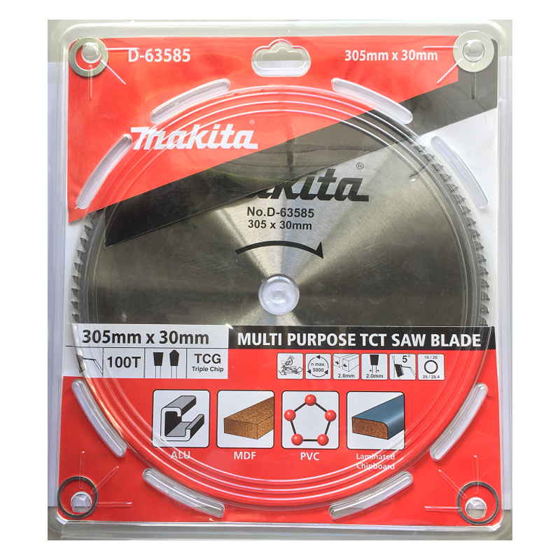 Disco para ingletadora Makita Specialized Aluminio