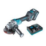 MAKITA GA022GZX05 ESMERILADORA ANGULAR 4-1/2" BAT LI-ION 40V 3000/ 8500RPM C/1 BAT. 4AH+CARGADOR DC40RA